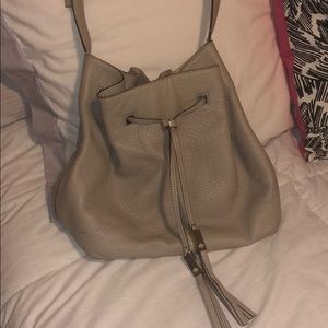 Kate spade taupe sachel bag